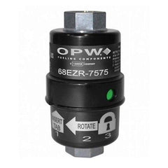 OPW 68EZR front view showing connection point and fast reconnect benefit