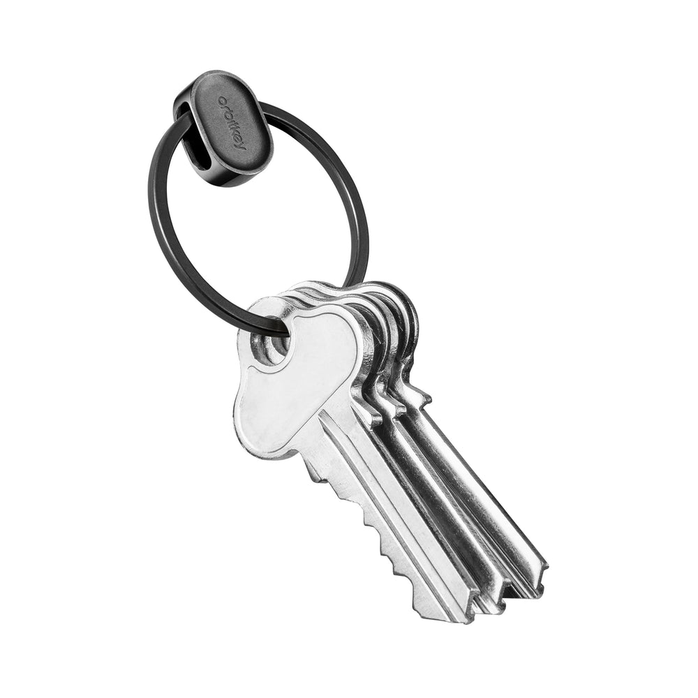 orbitkey Ring V2 front view showing slim silhouette and secure closure benefit