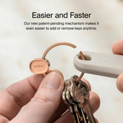 orbitkey Ring V2 tucked in pocket showing scratch-free carry benefit