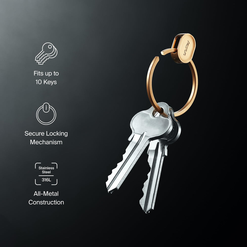orbitkey Ring V2 side profile highlighting low-profile design and comfort benefit