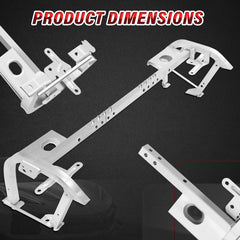 Orceed aluminum finish texture demonstrating corrosion resistance and clean look