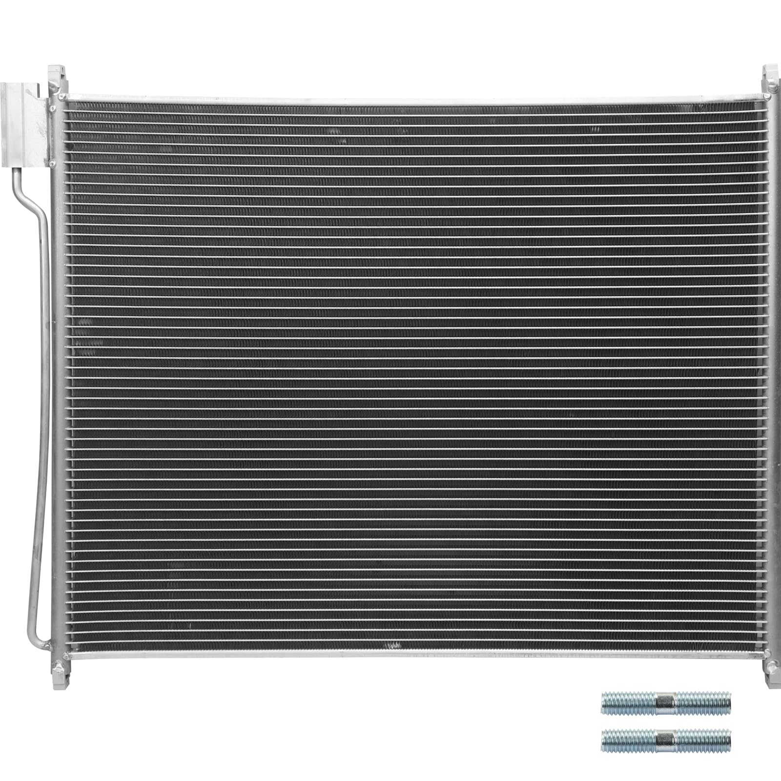 Orceed condenser front view showing core and mounting points for easy replacement