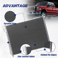 Orceed condenser installed in engine bay demonstrating direct-fit convenience