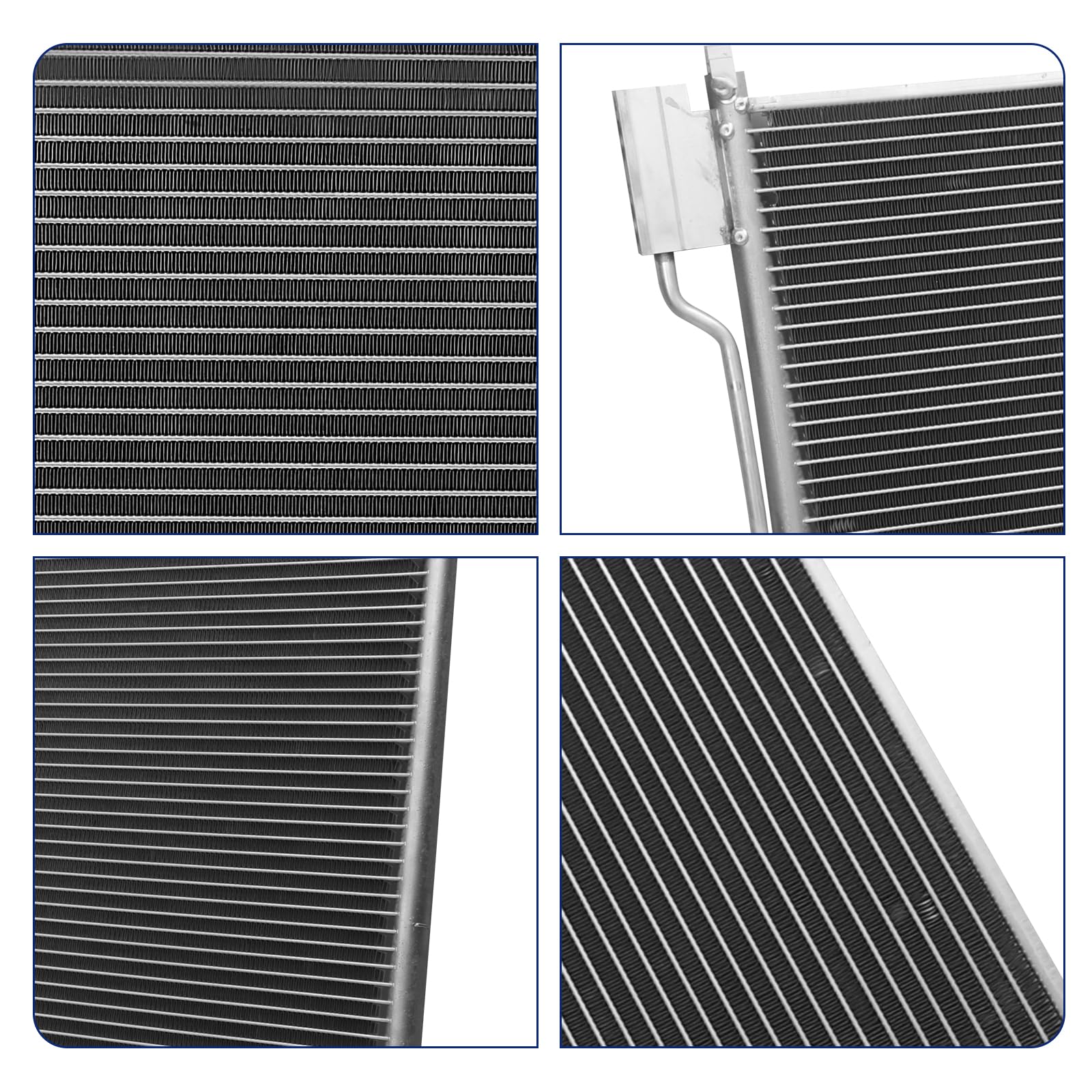 Orceed condenser packaged with label showing part number and fitment confidence