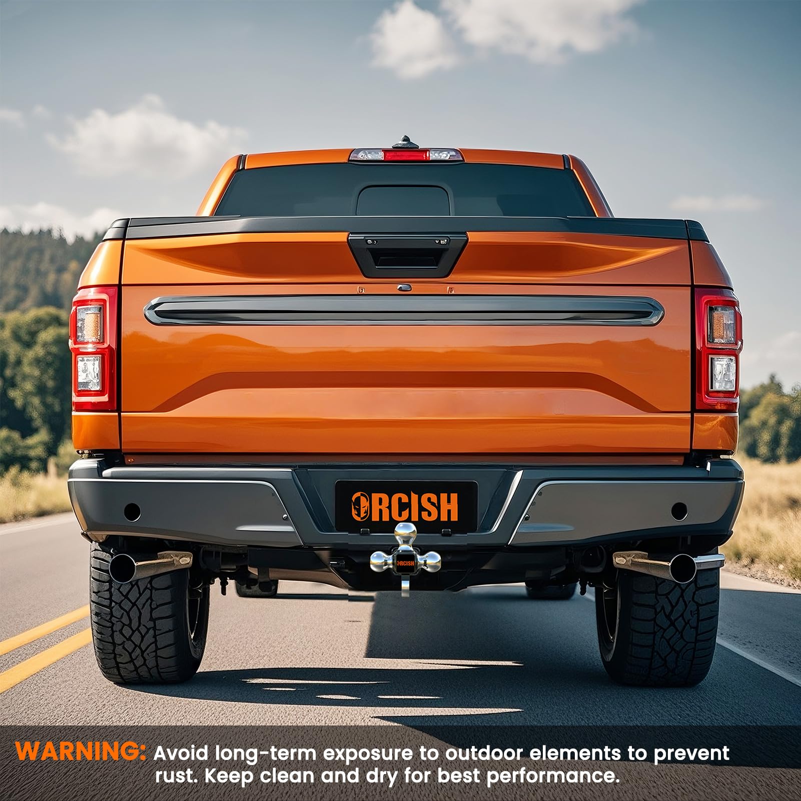 ORCISH installed on truck illustrating ready-to-tow versatility