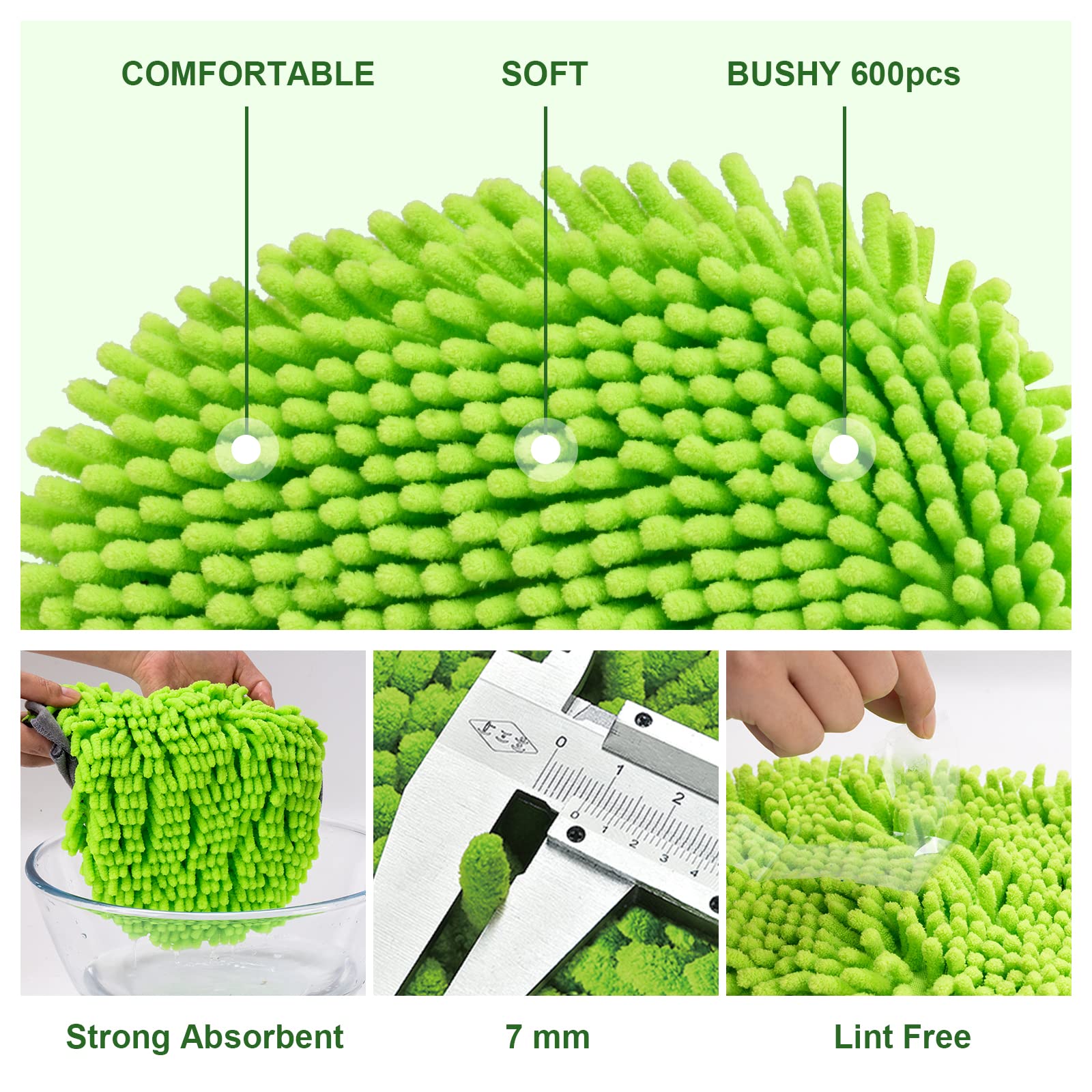Ordenado mop head rotated to angle for better surface contact