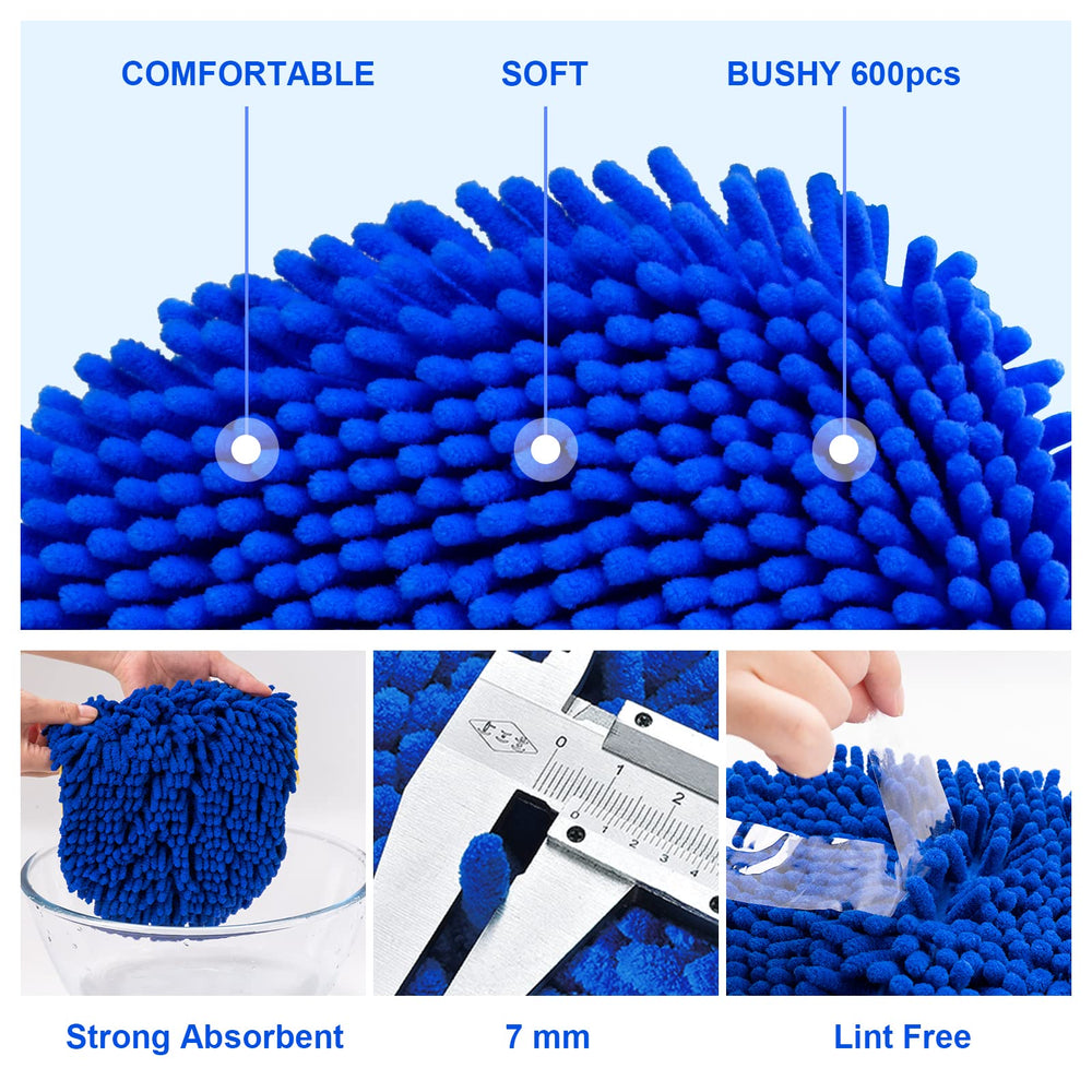Ordenado disassembled into mitt for precise detailing and control