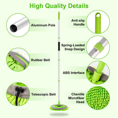 Ordenado compact disassembled poles for easy storage and transport