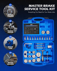 Orion Motor Tech caliper compressor close-up showing threaded pressure mechanism and durability
