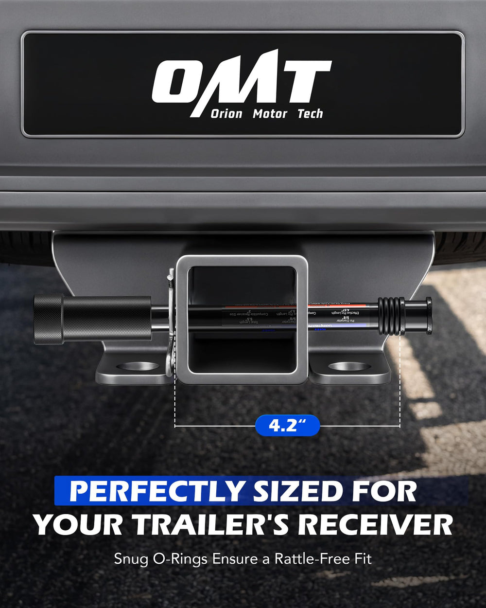 Orion Motor Tech aluminum cap detail protecting lock from weather