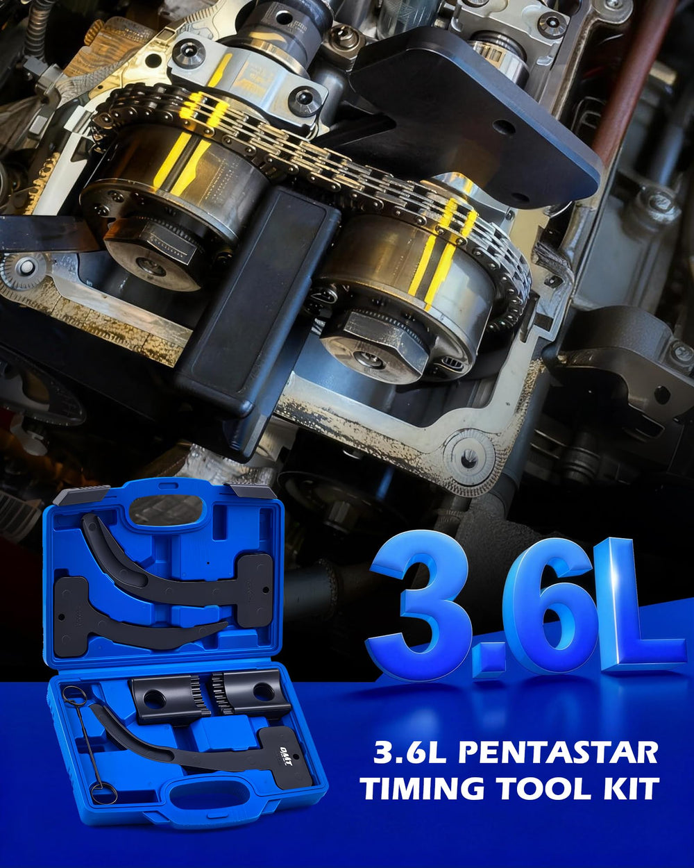 Orion Motor Tech tensioner locking pins detail protecting tensioners during repairs