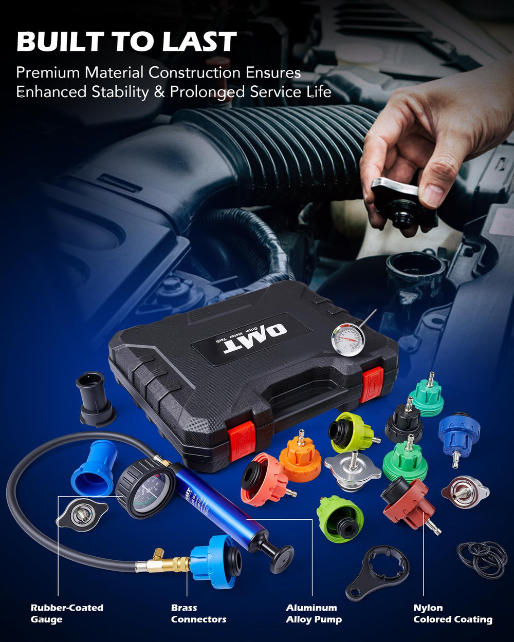 Orion Motor Tech molded case closed for compact transport and organized storage