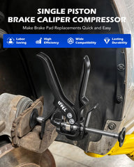 Orion Motor Tech close up of ergonomic handle delivering strong, low‑effort compression
