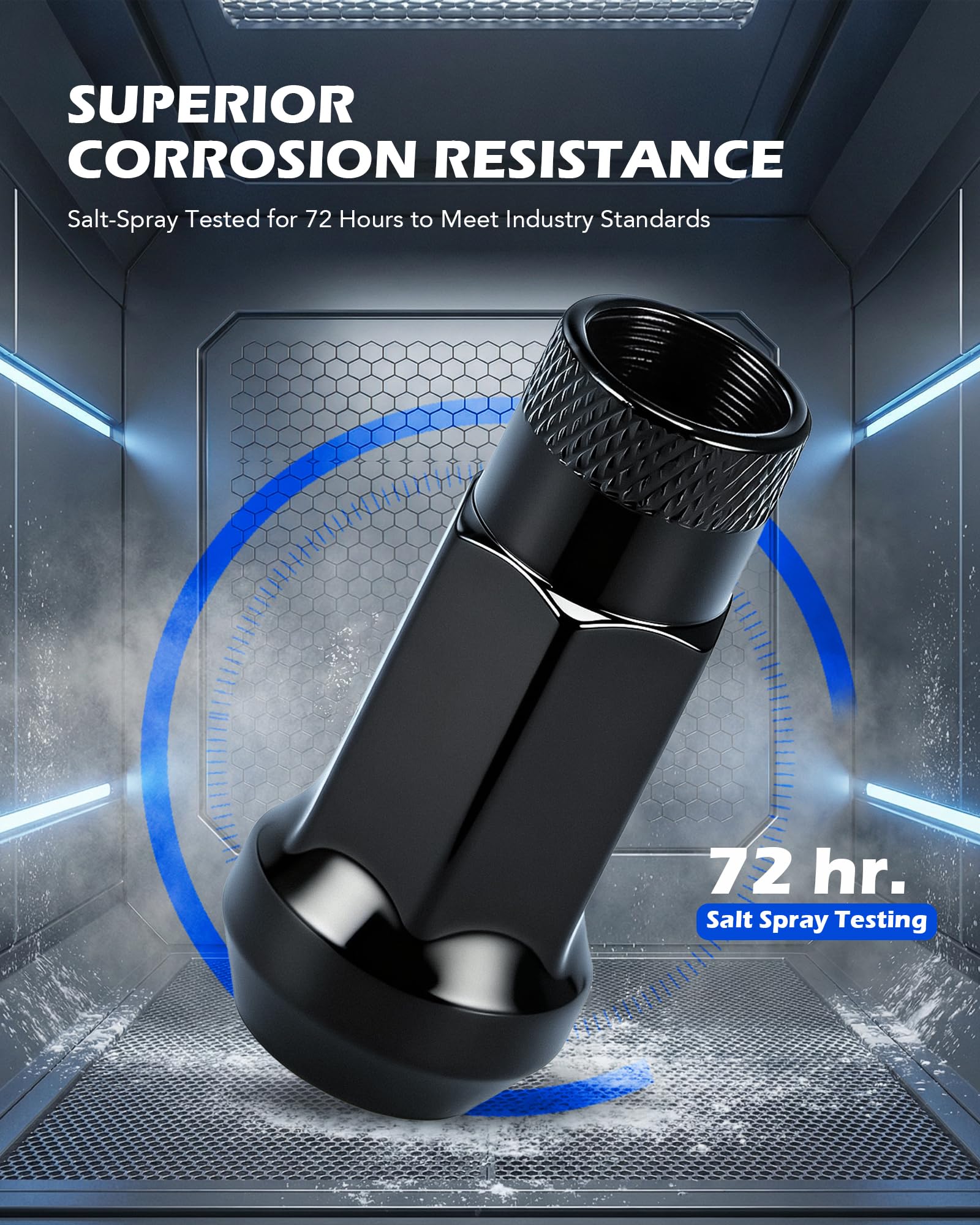 Orion Motor Tech view of the 60-degree cone seat demonstrating correct wheel seating