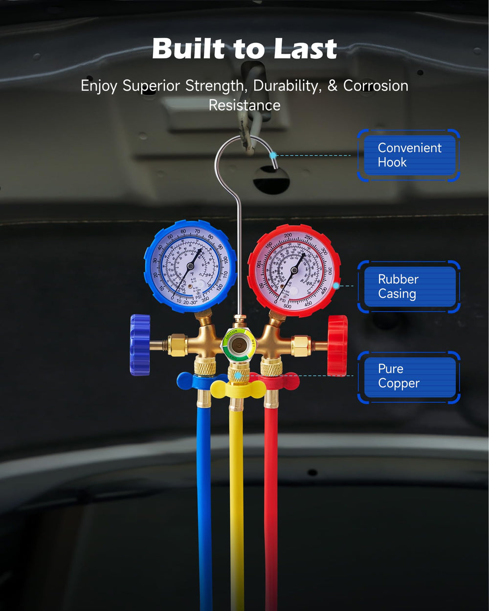 Orion Motor Tech custom molded case holding gauges and accessories for tidy storage