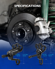 Orion Motor Tech flange puller grip detail illustrating secure flange engagement