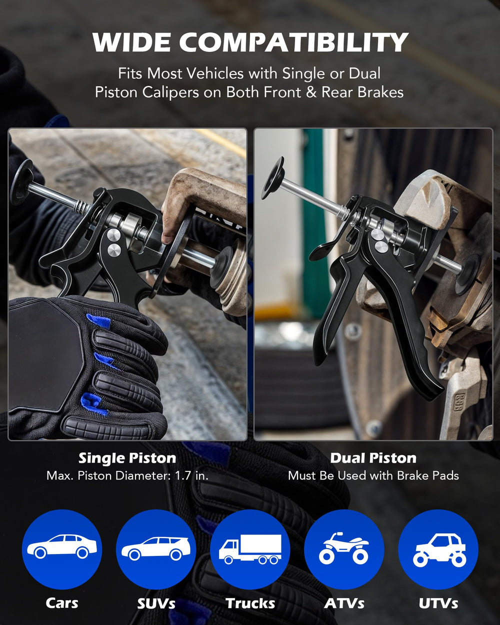 Orion Motor Tech custom EPE foam case keeping compressor organized and protected