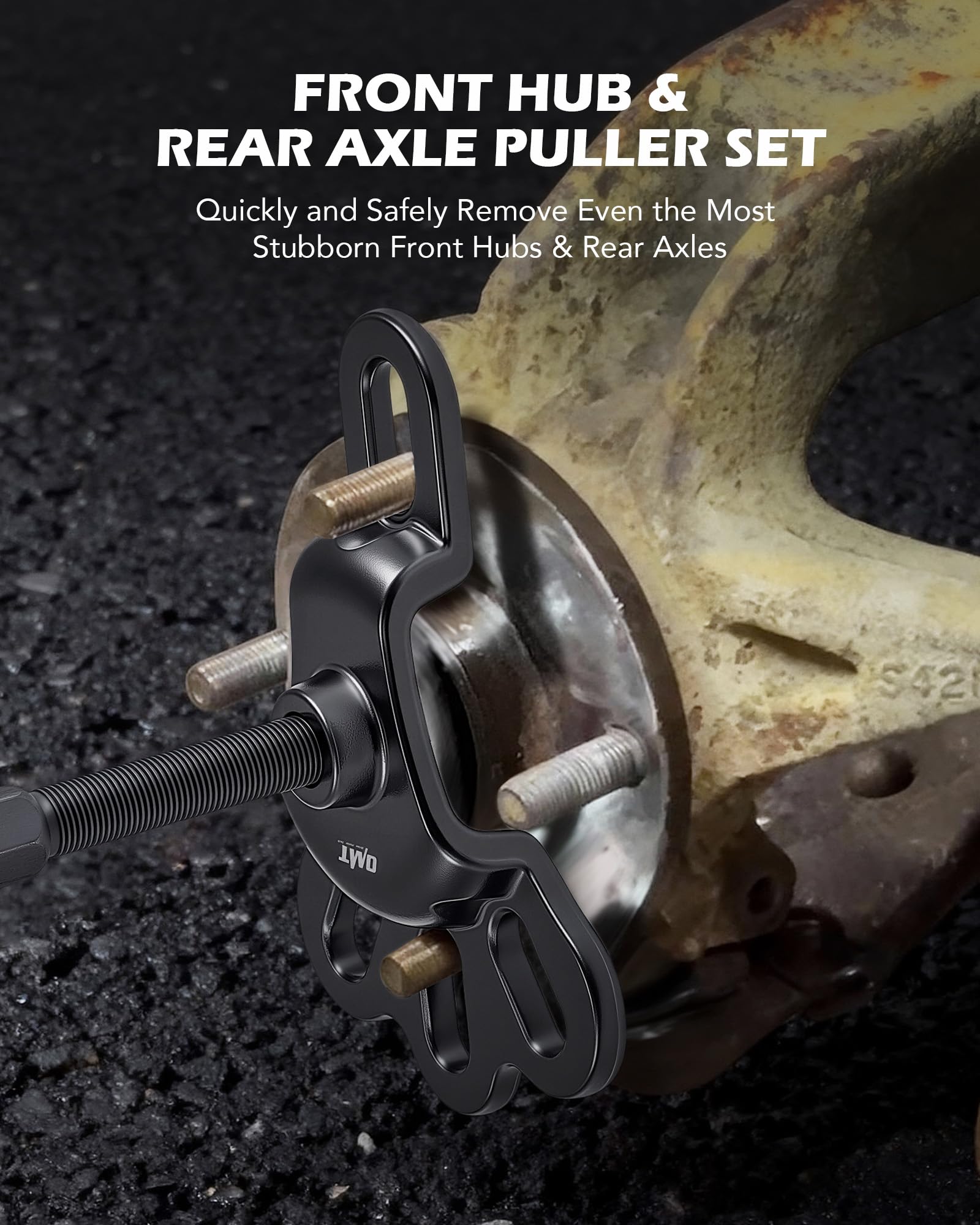 Orion Motor Tech forcing bolt and nut close-up demonstrating durable threading