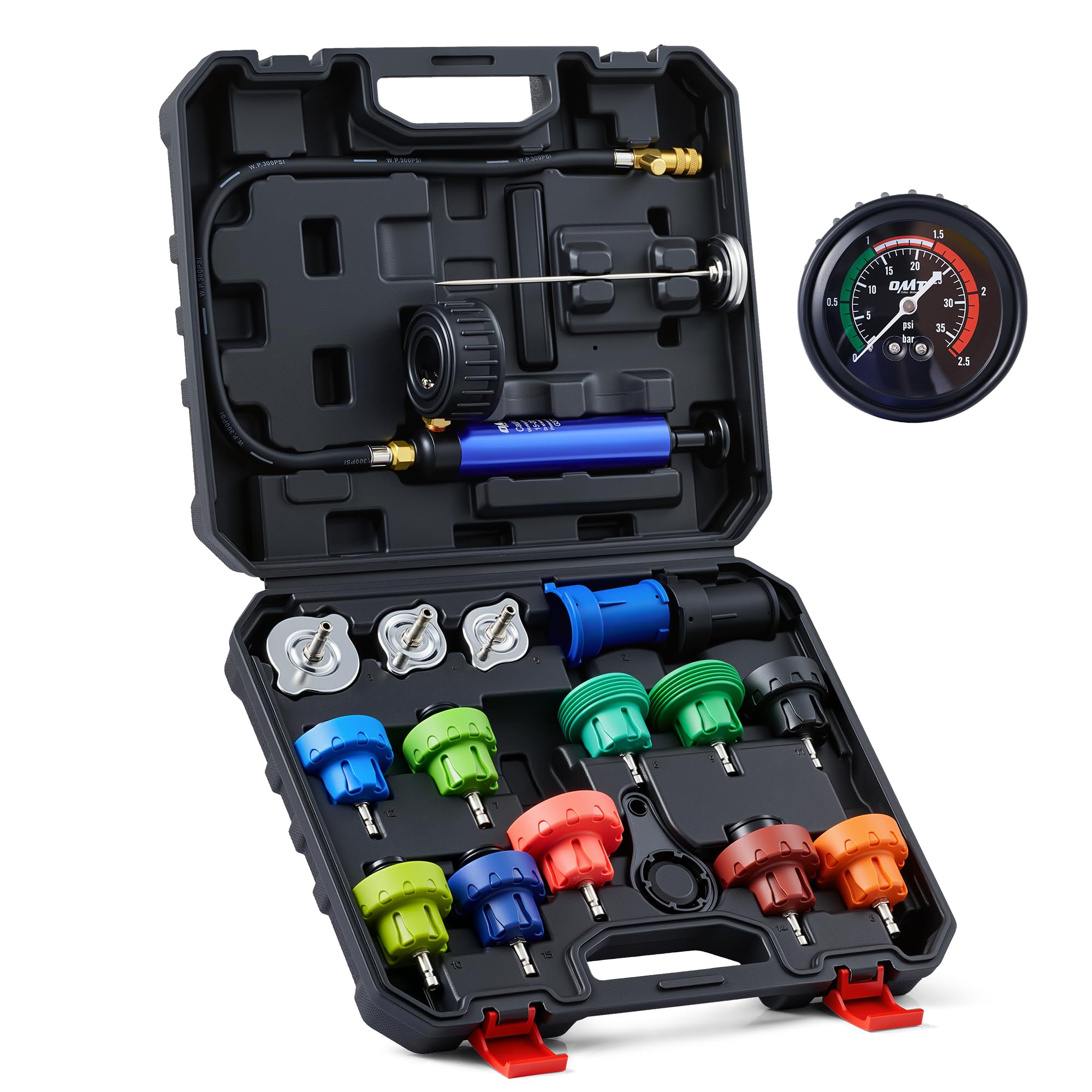 Orion Motor Tech kit front view open with organized tools, showing quick access