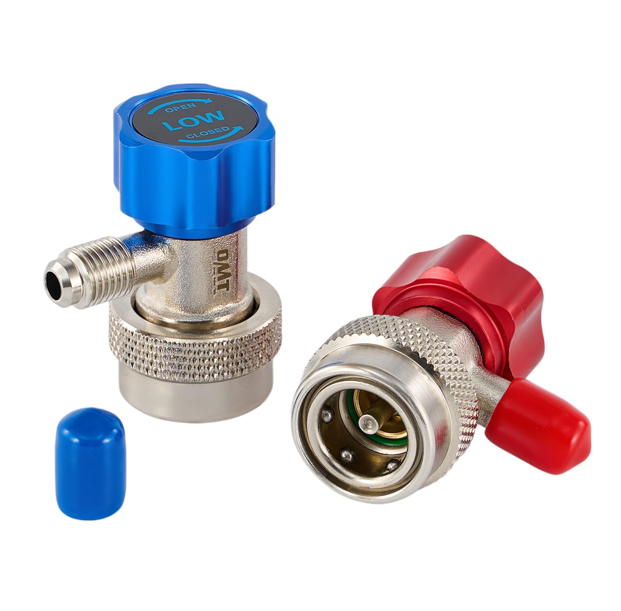 Orion Motor Tech front packaging showing both silver adapters and color coding for fast identification