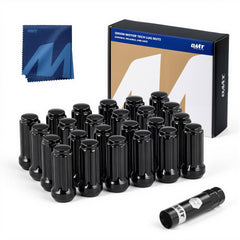 Orion Motor Tech front pack of 24 lug nuts showing kit contents and value