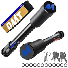 Orion Motor Tech front view of 2-pack locking hitch pins, secure protection
