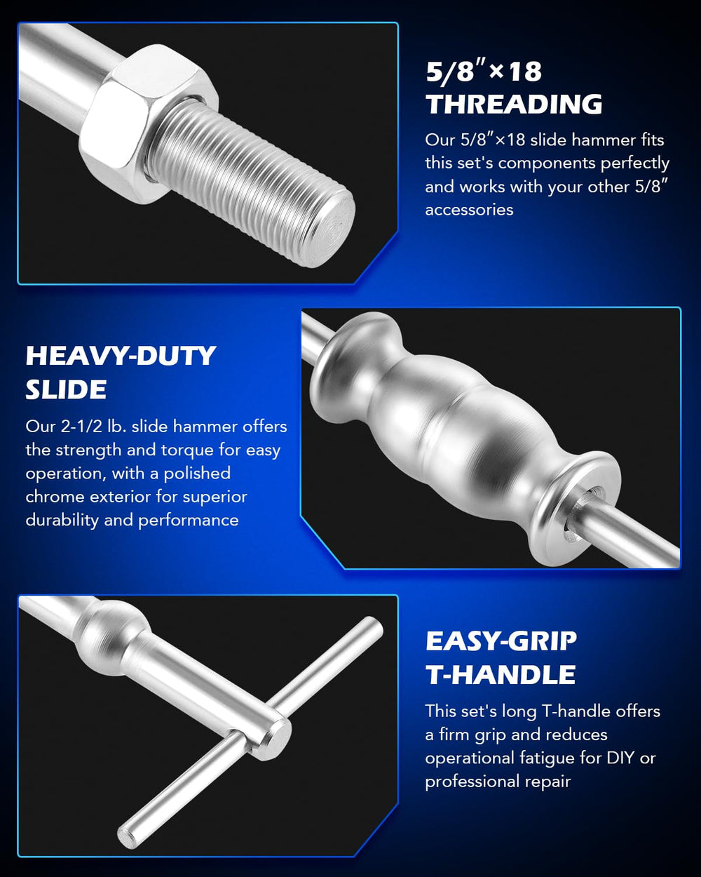 Orion Motor Tech hook and T-handle engaged on seal demonstrating safe extraction benefit