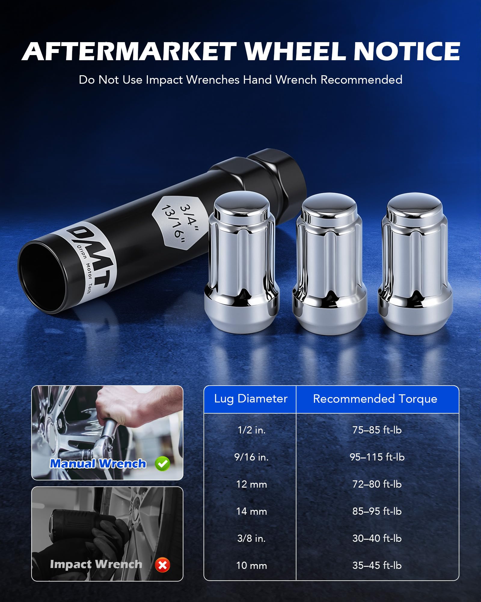 Orion Motor Tech installed on wheel illustrating correct fit and safety benefit