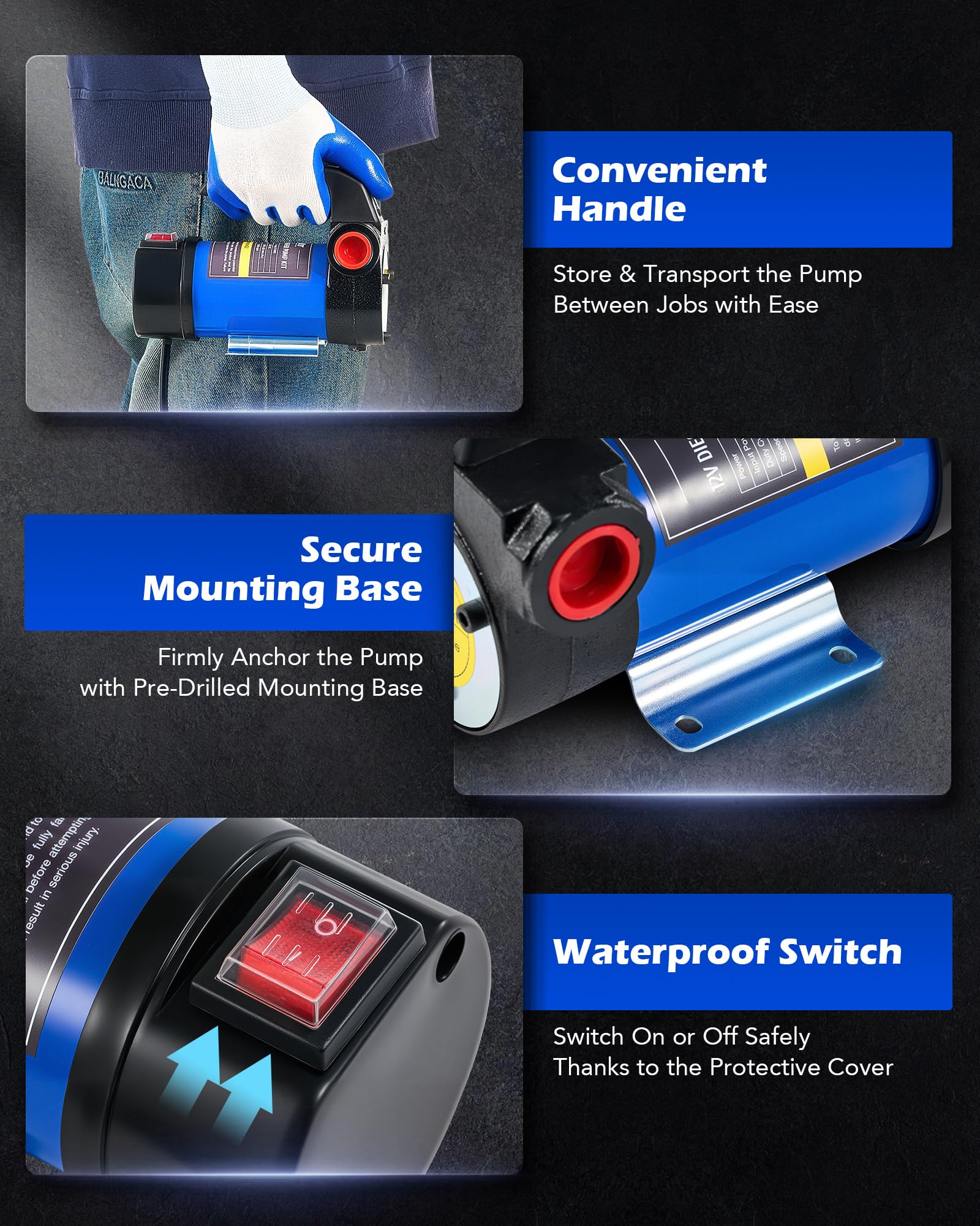Orion Motor Tech full kit set up outdoors showing field-ready fueling convenience benefit