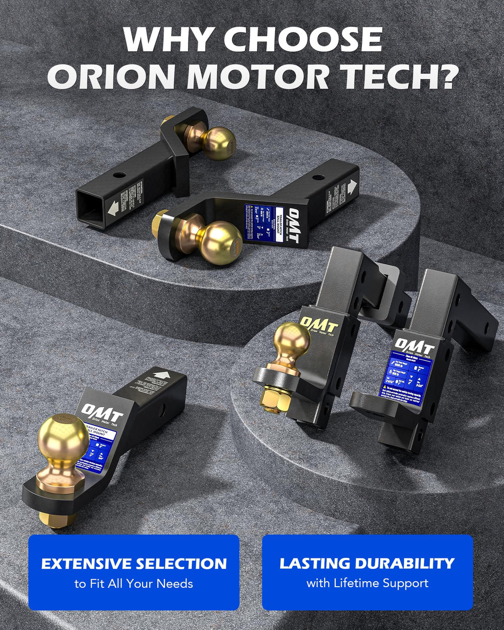 Orion Motor Tech towing a camper to show real-world performance benefit