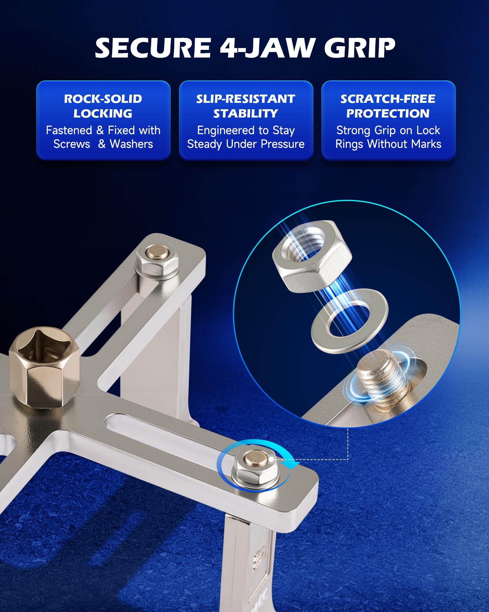 Orion Motor Tech nickel-plated surface close detail resisting corrosion benefit