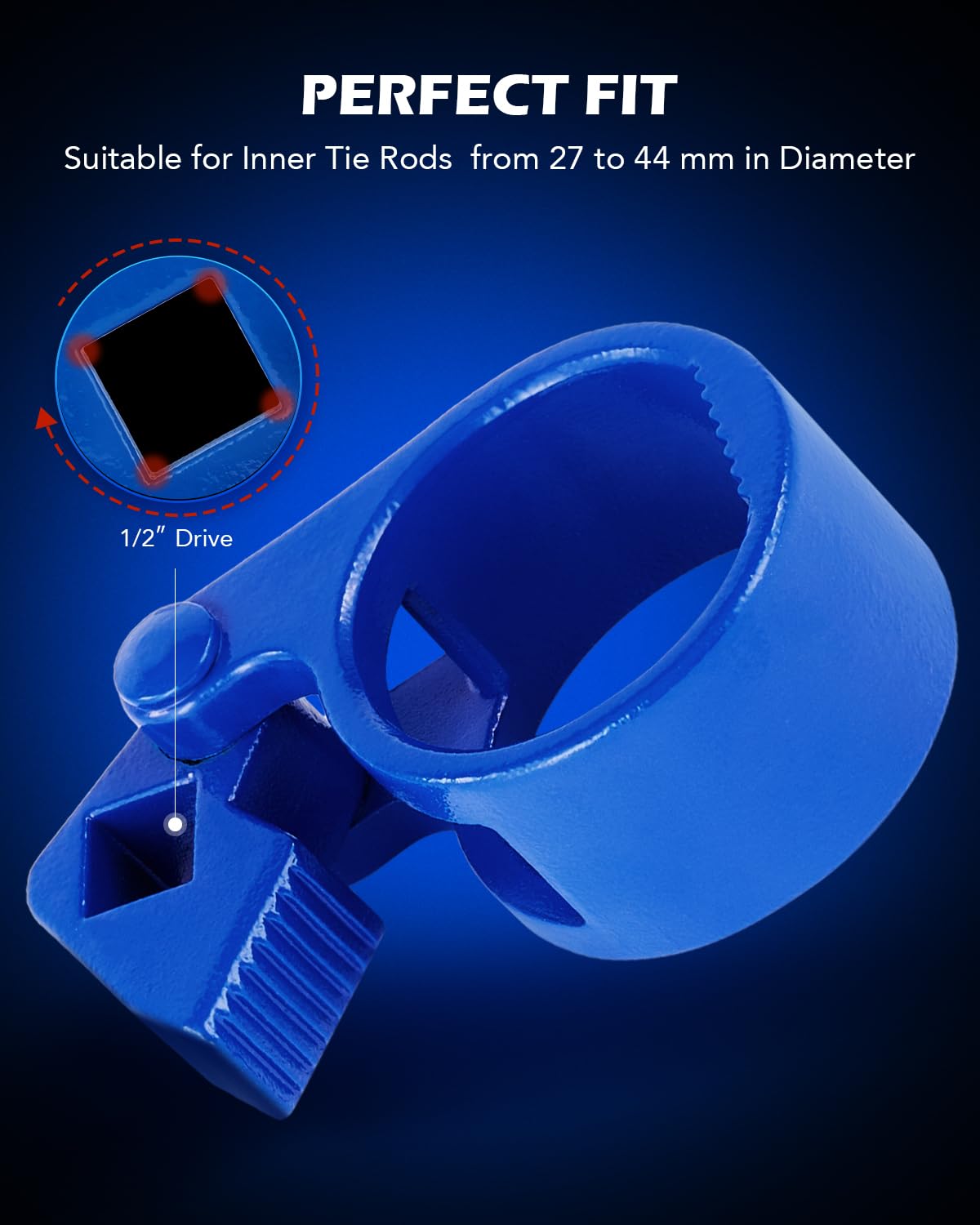 Orion Motor Tech low-profile socket angle showing access in tight spaces