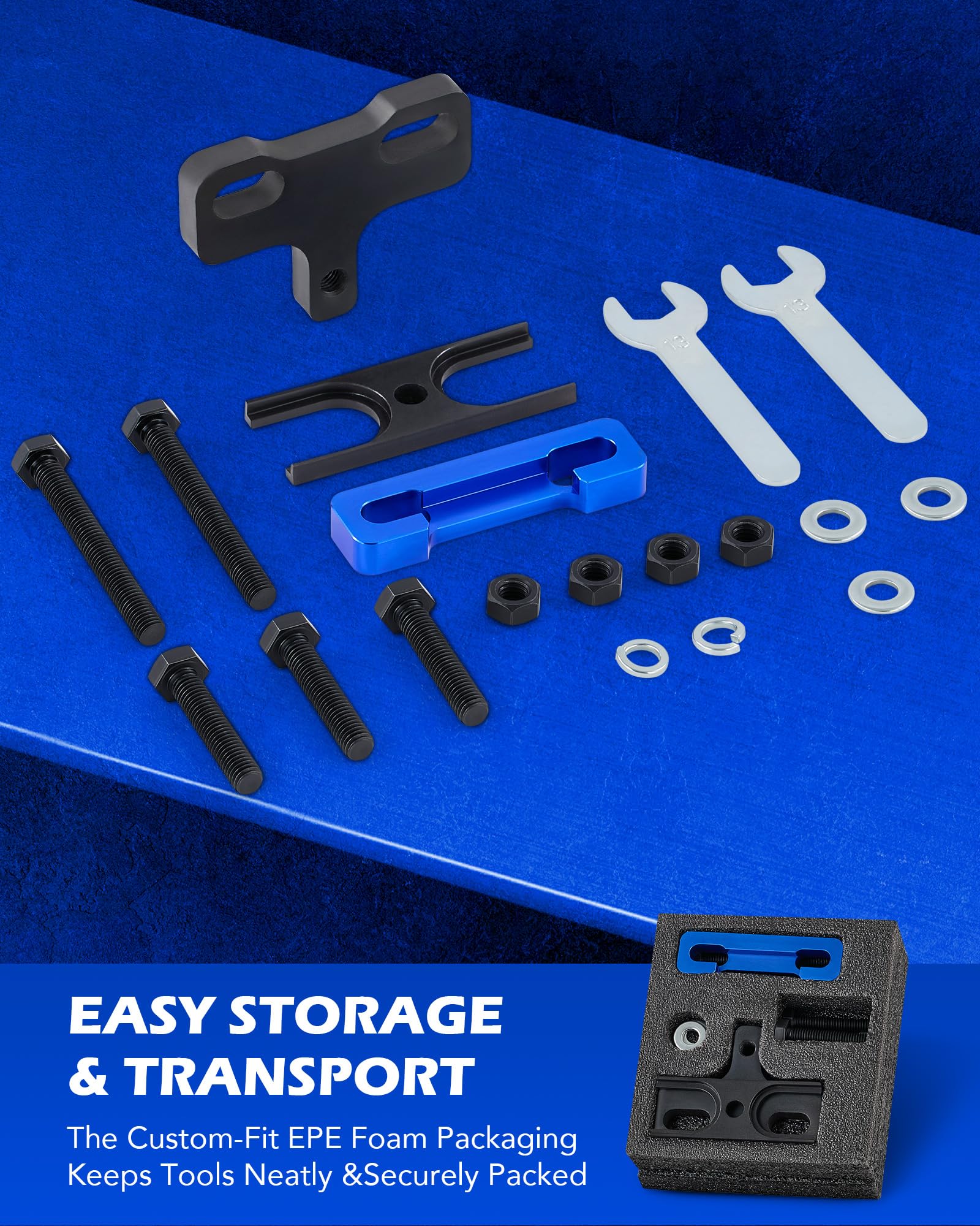 Orion Motor Tech wrench and fasteners with readable markings for correct assembly and torque