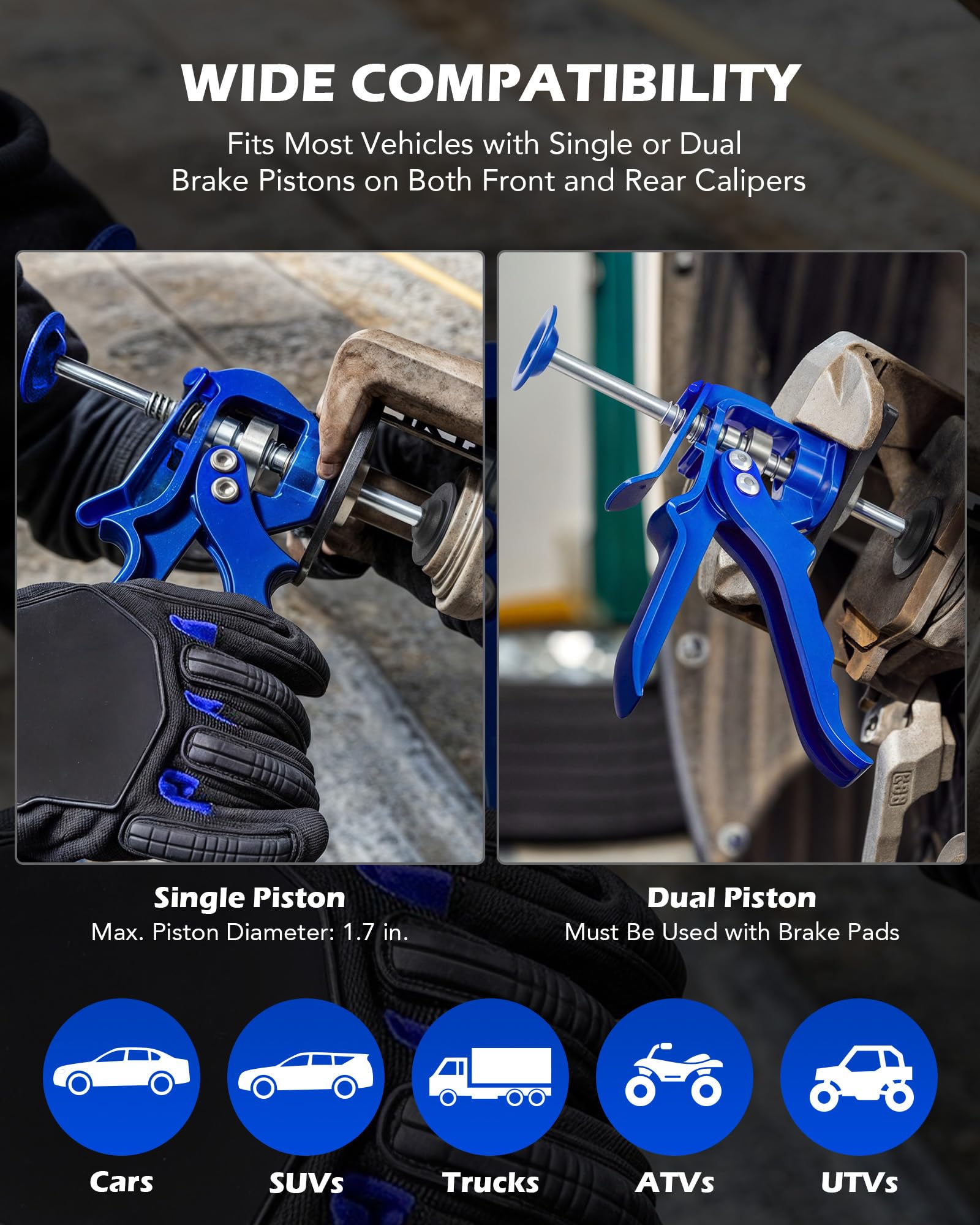 Orion Motor Tech adapter plates laid out to show multi-vehicle compatibility