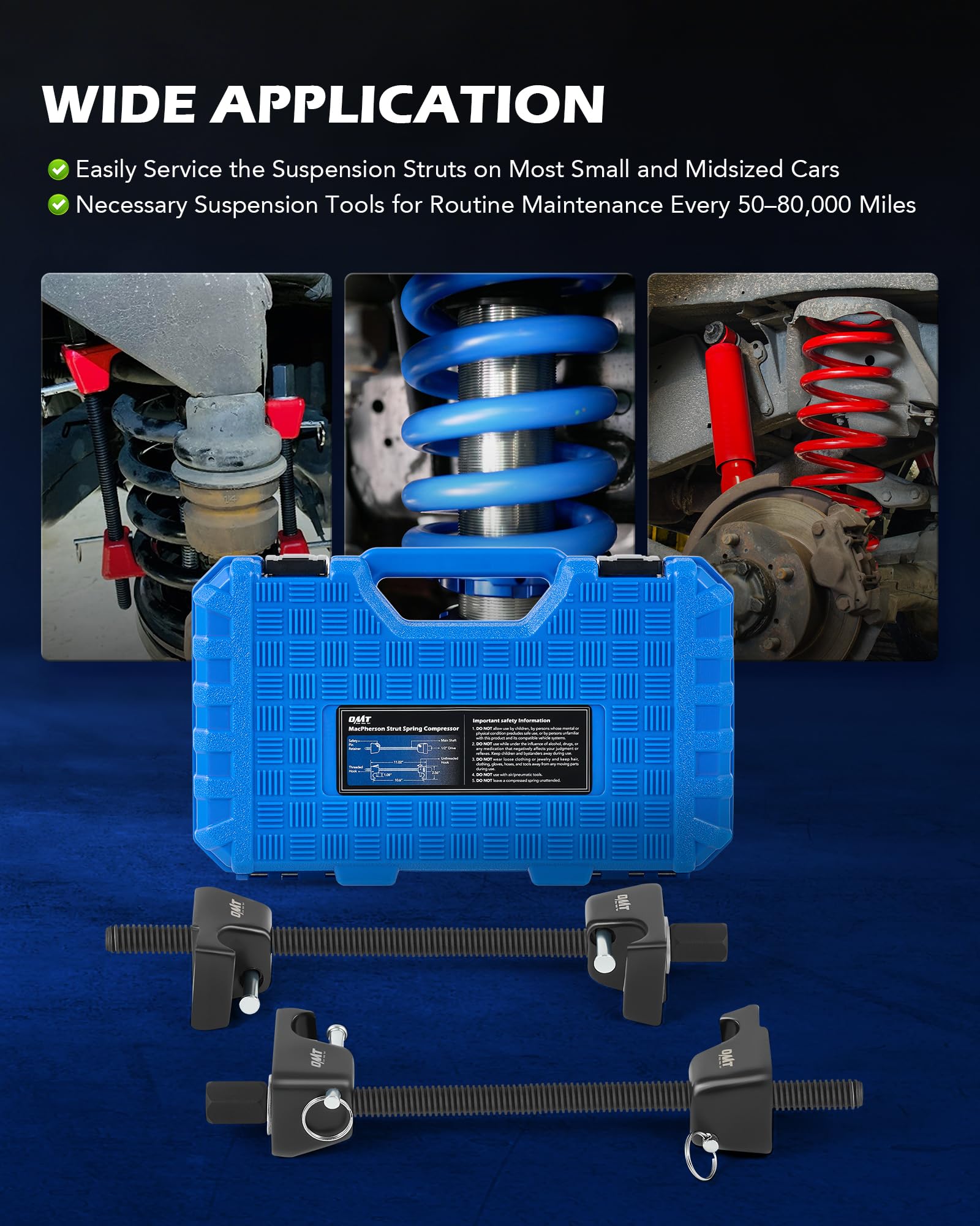 Orion Motor Tech packed blow-molded case ready for transport and in-field repairs
