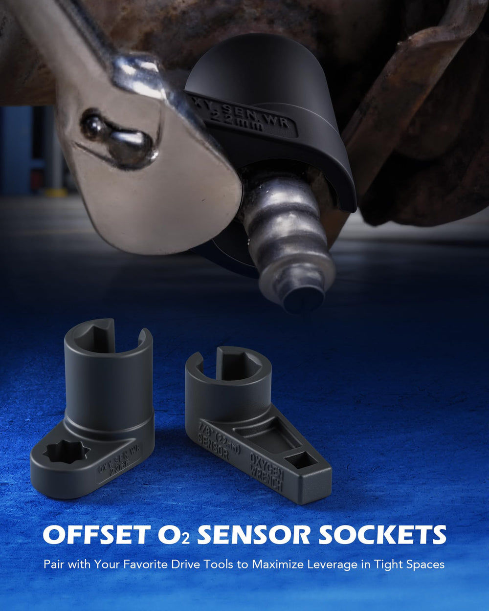 Orion Motor Tech size comparison layout showing 22mm 27mm 29mm sockets for correct fit benefit
