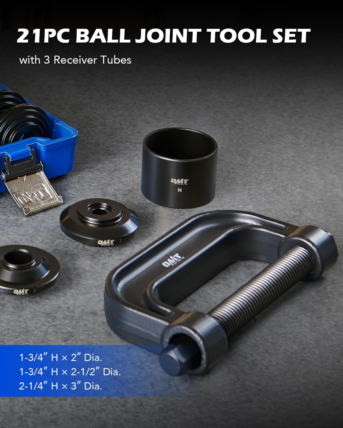 Orion Motor Tech tools next to wrench for scale demonstrating compact portability