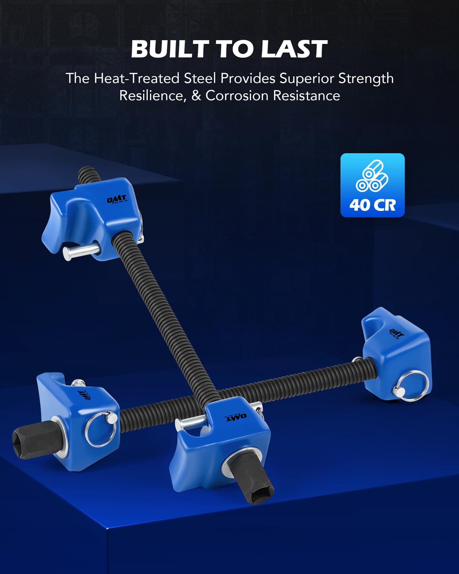 Orion Motor Tech tools beside a ruler showing 10.5-inch range for correct sizing
