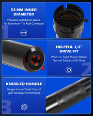 Orion Motor Tech adapter size stamps closeup showing clear markings for quick size selection