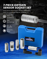 Orion Motor Tech socket close-up with laser-etched sizes for fast identification benefit