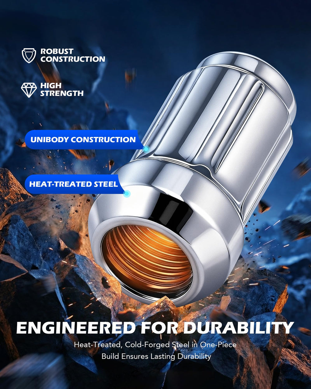 Orion Motor Tech socket key included to simplify installation and removal