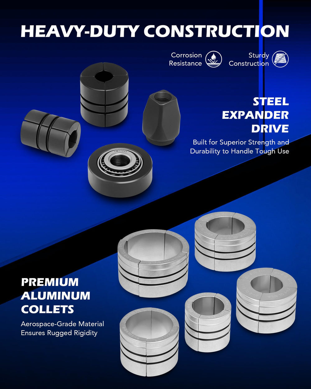 Orion Motor Tech blow-molded storage case keeping components sorted and protected