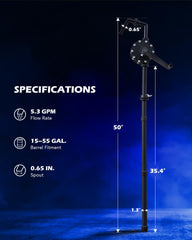Orion Motor Tech telescoping tube fully extended demonstrating range and fit