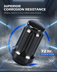 Orion Motor Tech detailed view of threads showing precise machining and strength