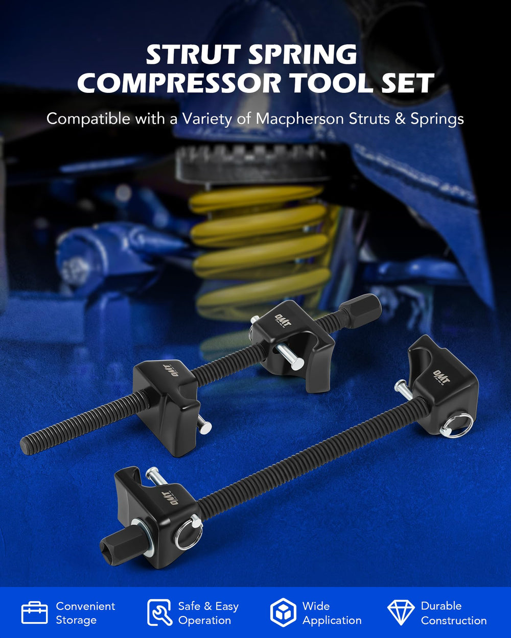 Orion Motor Tech closeup of Acme-threaded rod highlighting smooth controlled compression