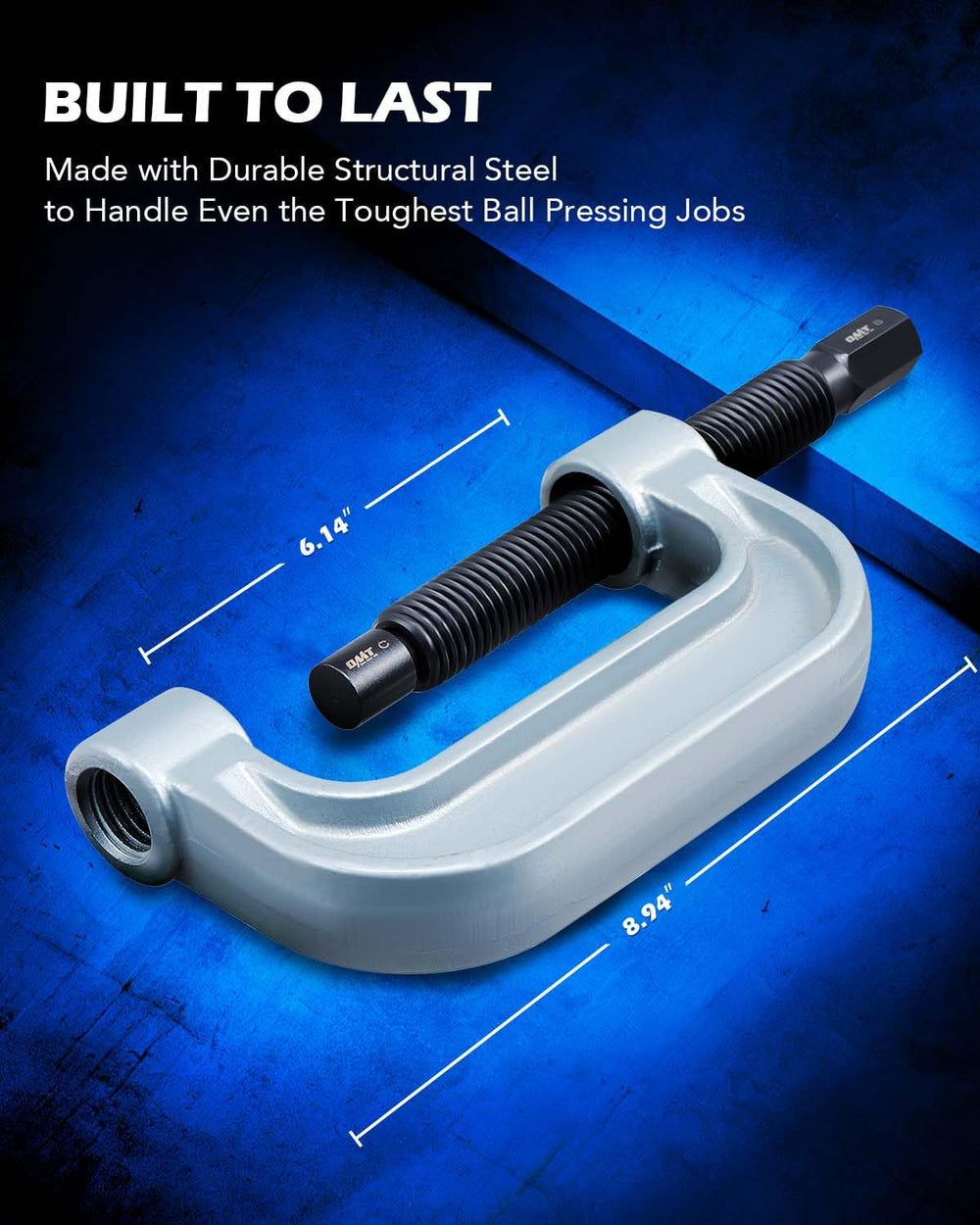 Orion Motor Tech tool in use on suspension enabling efficient removal