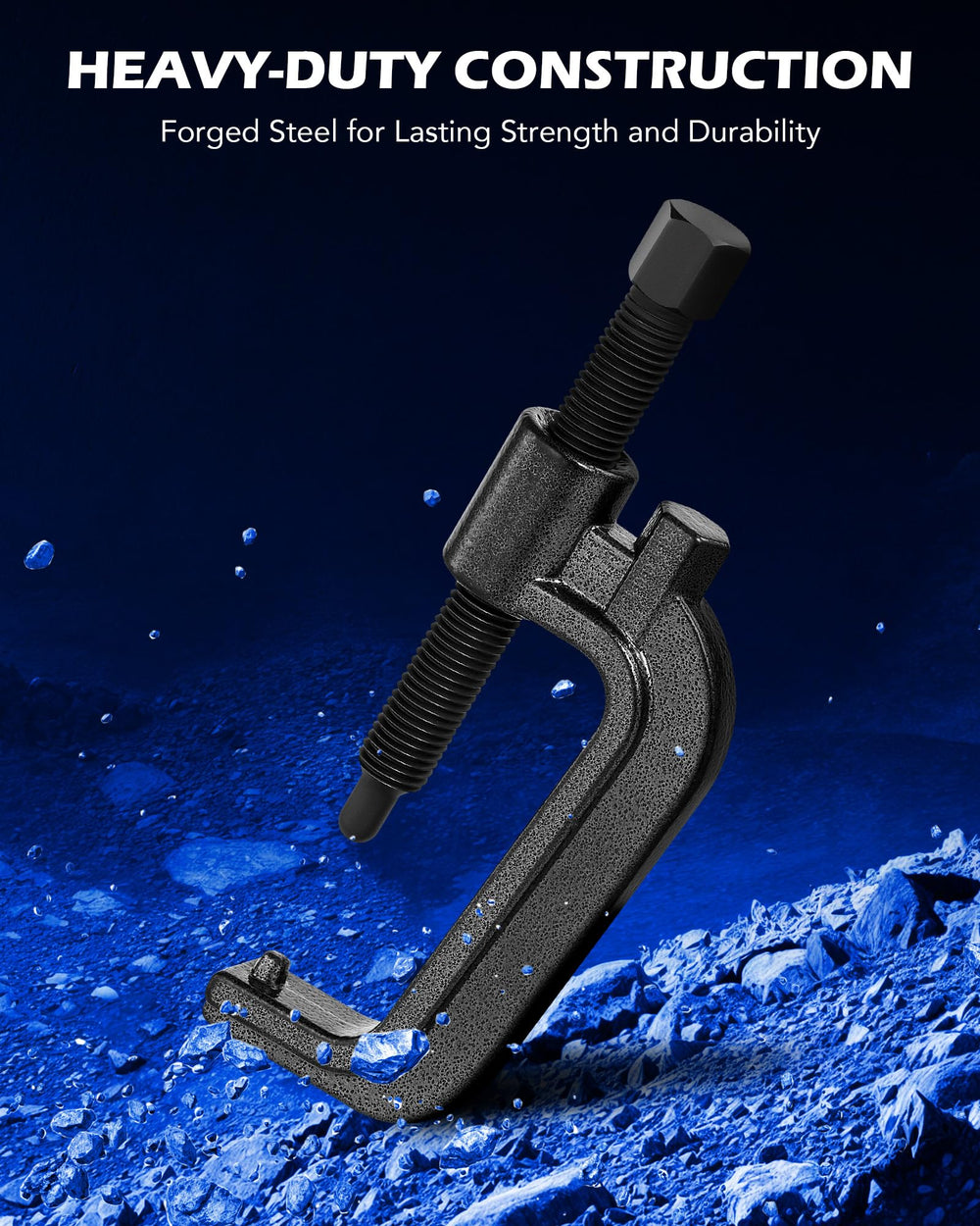 Orion Motor Tech tool on workbench with wrench showing ready-to-use convenience