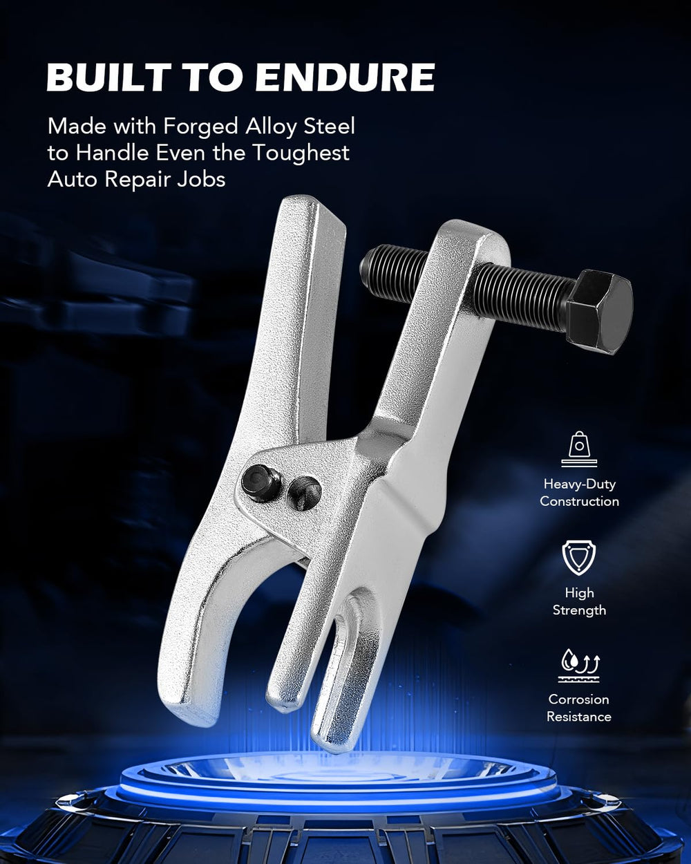 Orion Motor Tech tools in use on suspension reducing job time and effort