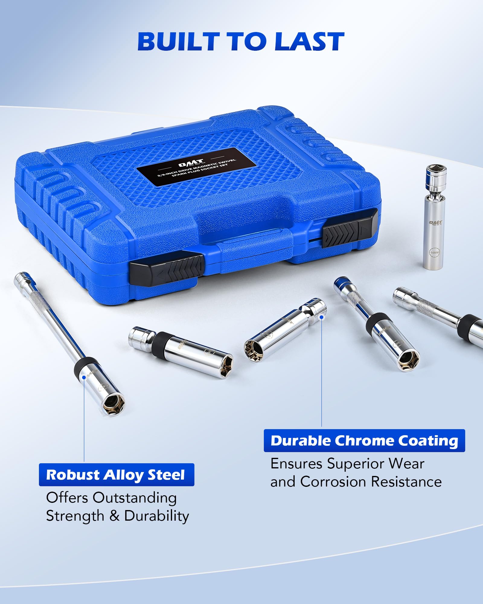 Orion Motor Tech compact case next to a tape measure showing portable size