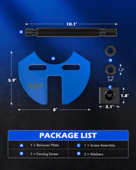 Orion Motor Tech heat-treated forcing screw close detail for durability
